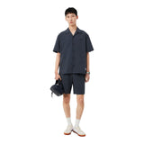 Camicie casual Uomo Lacoste - Camicia M/C - Nero
