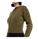 Cardigan Donna Dickies - Unionville Fz Hoodie W - Verde militare