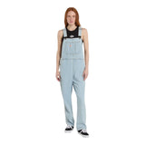 Salopette Donna Dickies - Dickies Classic Denim Bib W Vntg Blue - Denim