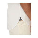 Camicie casual Uomo Tommy Hilfiger - Flex Poplin Mao Rf Shirt S/S - Bianco