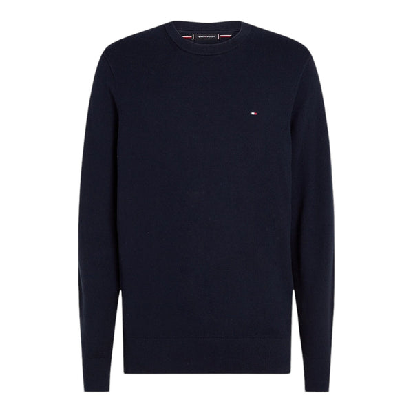 Maglie a manica lunga Uomo Tommy Hilfiger - Pima Org Ctn Cashmere Crew Neck - Blu