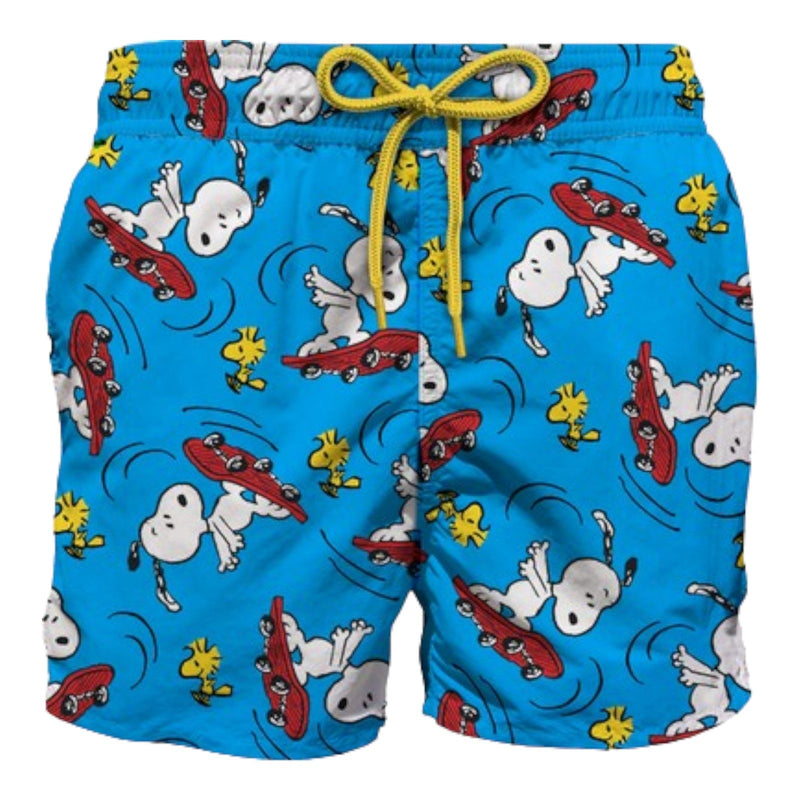 Pantaloncini e calzoncini Bambino Mc2 Saint Barth - Jean Printed Boy Swim Short - Multicolore