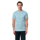 T-shirt Uomo K-Way - Leonide - Celeste