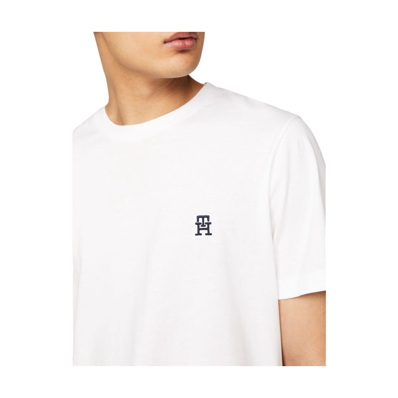 T-shirt Uomo Tommy Hilfiger - Monogram Imd Tee - Bianco