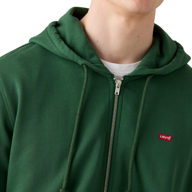 Felpe con cappuccio Uomo Levi's - The Original Hm Zip-Up Hoodie - Verde