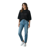 Maglioni Donna Alpha Studio - Girocollo M /Gomito Punto Maglia - Nero