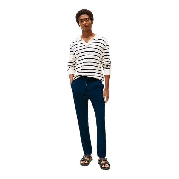 Pantaloni Uomo Tommy Hilfiger - Harlem Sorona Linen - Blu