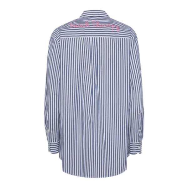 Camicie Donna Mc2 Saint Barth - Brigitte Shirt - Blu