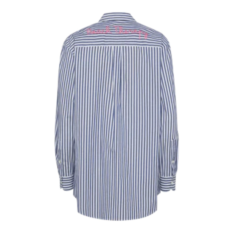 Camicie Donna Mc2 Saint Barth - Brigitte Shirt - Blu