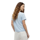 T-shirt Donna Tommy Hilfiger - Th Script Reg C-Nk Ss Tee - Celeste