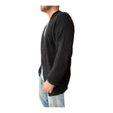 Cardigan Uomo Disclaimer - Cardigan Uomo In Tricot - Nero