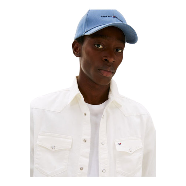 Camicie casual Uomo Tommy Hilfiger - Denim Shirt Gmd - Beige