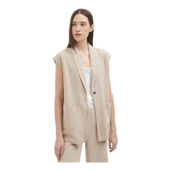 Gilet Donna nice things - Gilet - Beige