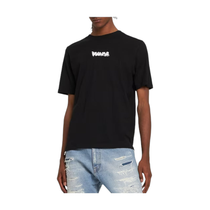 T-shirt Uomo Disclaimer - Maglia Uomo In Jersey - Nero