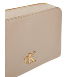 Borse a tracolla Donna Calvin Klein - Minimal Monogram Ew - Beige