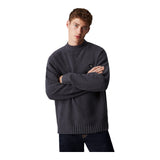 Maglie Uomo Calvin Klein - Boucle Boxy Sweater - Nero