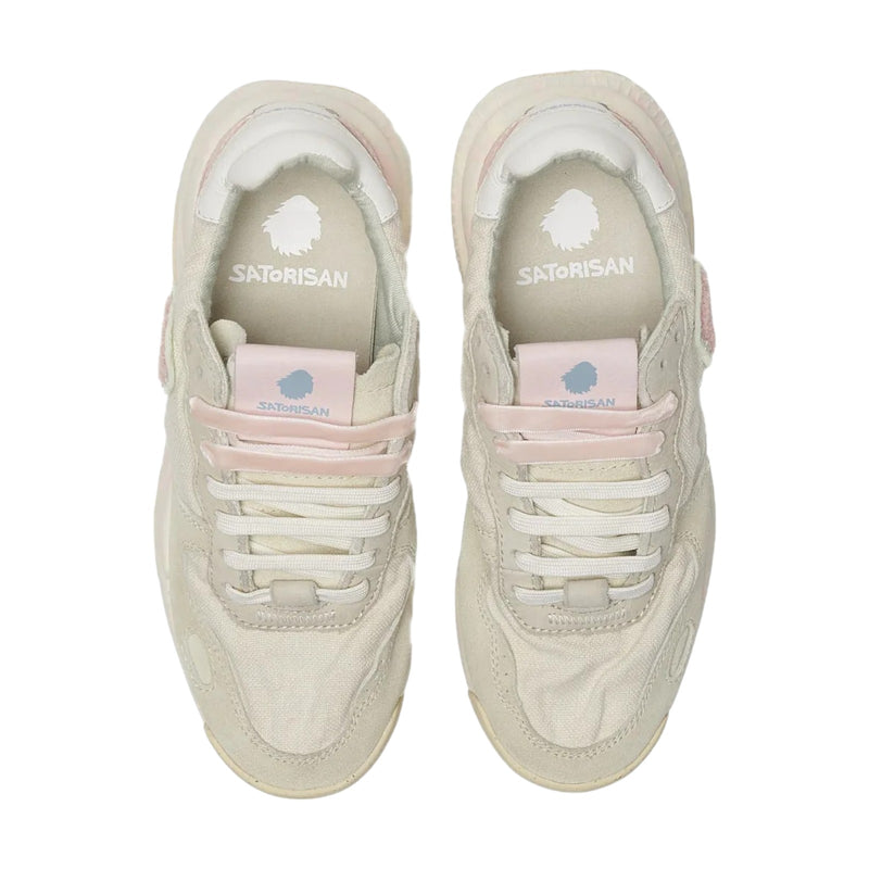 Sneaker Donna Satorisan - Chacrona Linen - Bianco