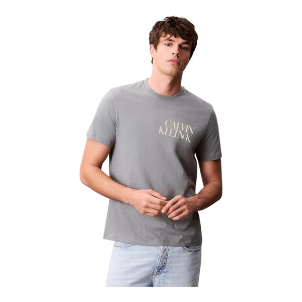 T-shirt Uomo Calvin Klein - Ss 30S E Ck Ny Wrd S - Verde