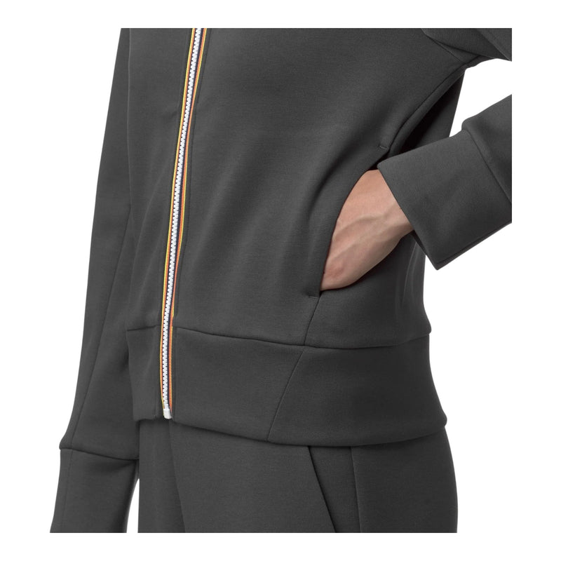 Felpe con cappuccio Donna K-Way - Divine Light Spacer - Grigio