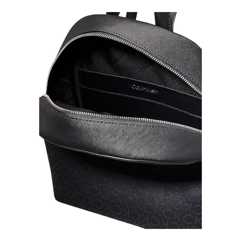 Borse a zainetto Donna Calvin Klein - Re-Lock Dome Backpack_Mono - Nero