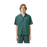 Camicie casual Uomo Lacoste - Camicia M/C - Verde