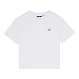 T-shirt Donna Dickies - Oakport Boxy Ss Tee - Bianco