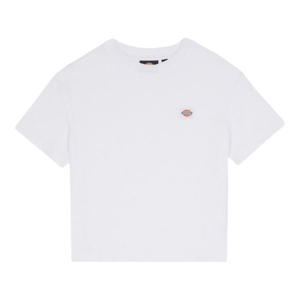 T-shirt Donna Dickies - Oakport Boxy Ss Tee - Bianco