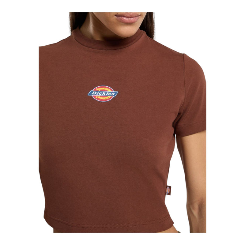 T-shirt Donna Dickies - Maple Valley Tee - Marrone