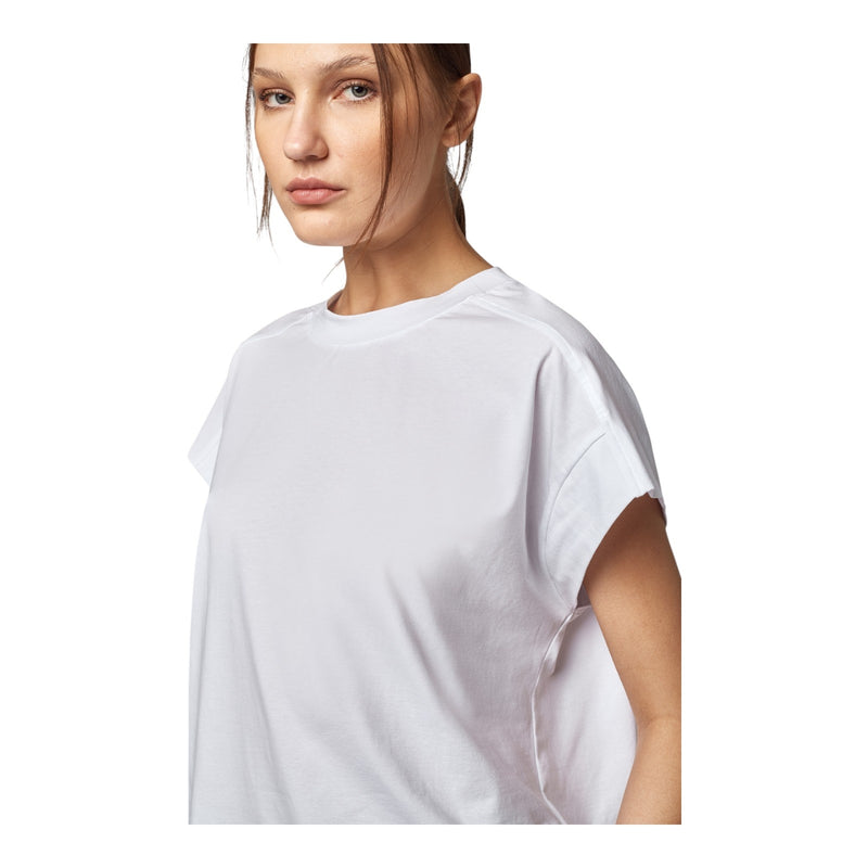 T-shirt Donna Alpha Studio - Giro M/M New French - Bianco