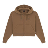 Felpe con cappuccio Donna Dickies - Oakport Zip Hoodie - Marrone