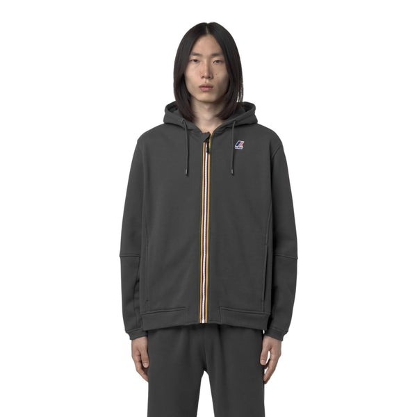 Felpe con cappuccio Uomo K-Way - Prosper Brushed Pc - Grigio