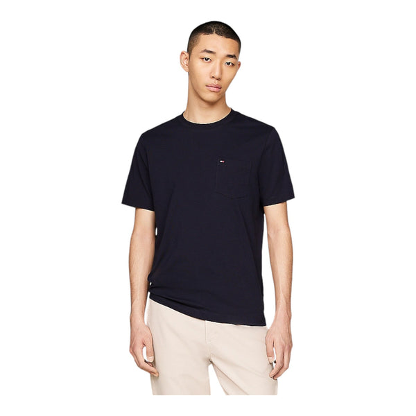 T-shirt Uomo Tommy Hilfiger - Pocket Tee - Blu
