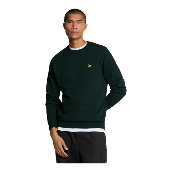 Felpe senza cappuccio Uomo Lyle & Scott - Crew Neck Sweatshirt - Verde