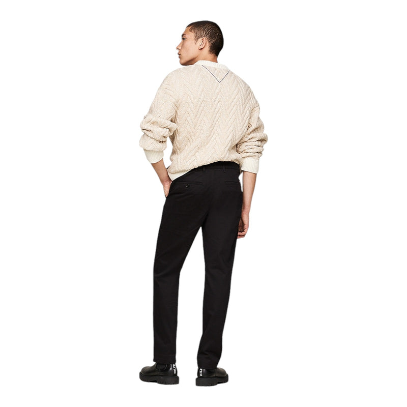 Pantaloni Uomo Tommy Hilfiger - Denton Chino Satin - Nero