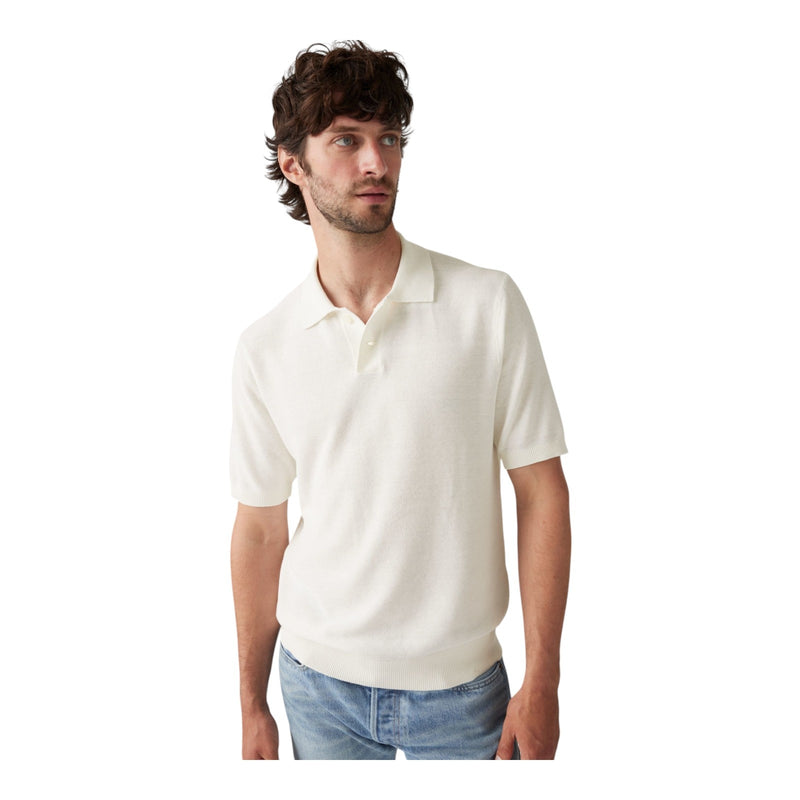 Maglie Uomo Levi's - Sweater Knit Polo Linen Seed Stitch Brig - Multicolore