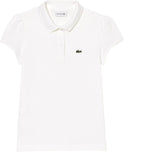 Polo Donna Lacoste - Maglietta M/C - Bianco
