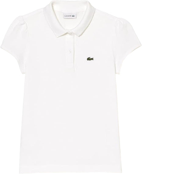 Polo Donna Lacoste - Maglietta M/C - Bianco