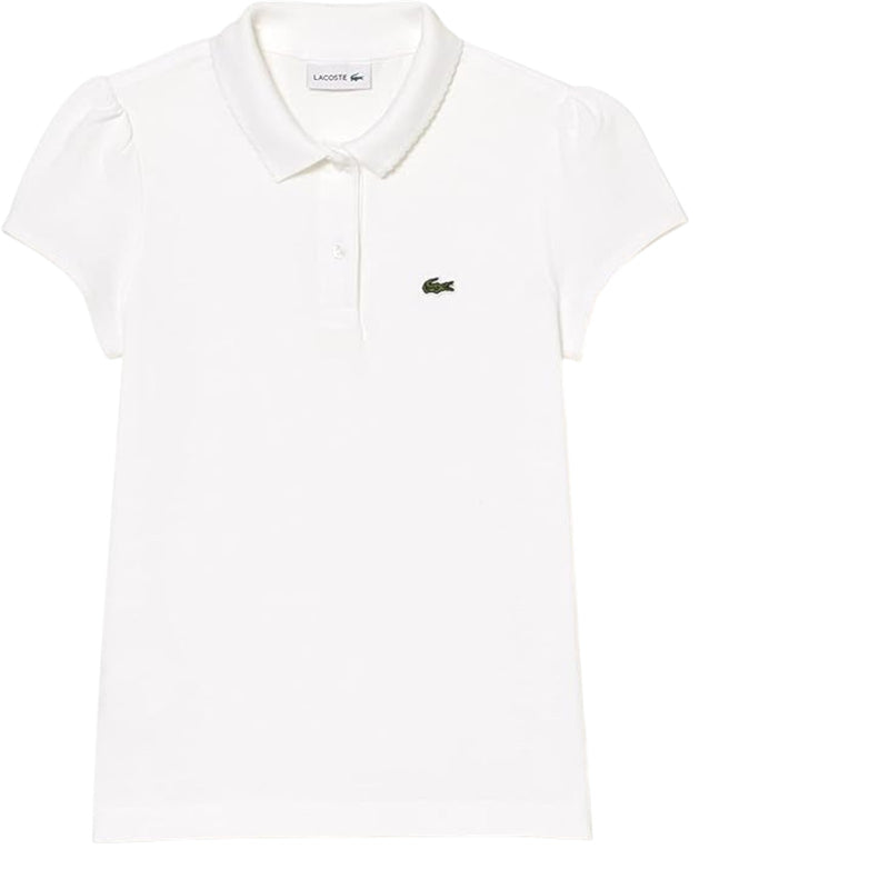 Polo Donna Lacoste - Maglietta M/C - Bianco