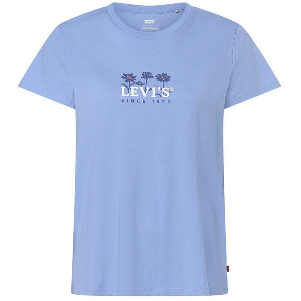 T-shirt Donna Levi's - The Perfect Tee - Blu