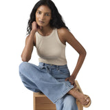 Canotte e top Donna Levi's - Essential Racer Tank - Grigio