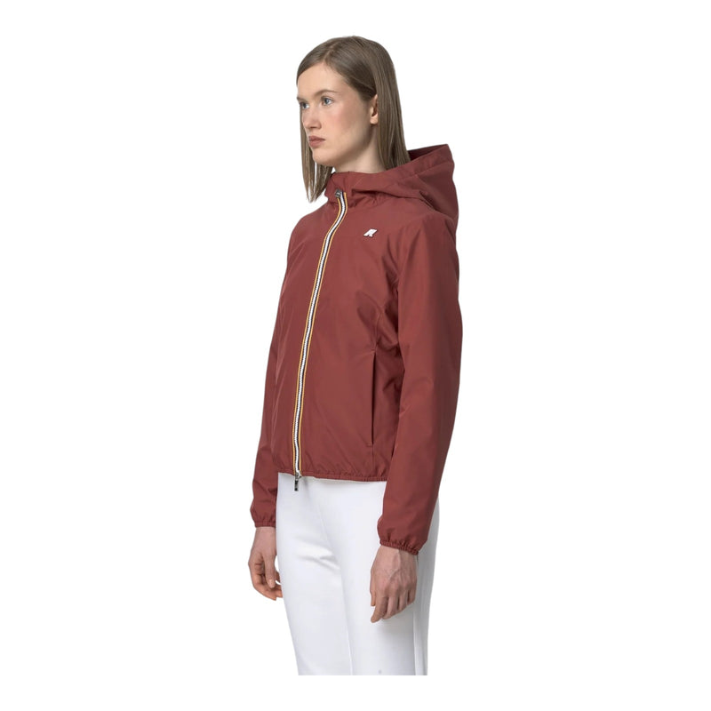Giubbini Donna K-Way - Lily Stretch Poly Jersey - Rosso