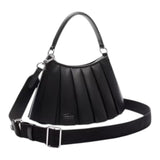 Borse a tracolla Donna Lacoste - Lenglen small crossover bag in leather - Nero