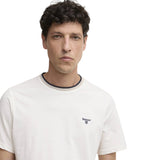 T-shirt Uomo Barbour International - Cornsay Tailored Fit T-Shirt - Bianco