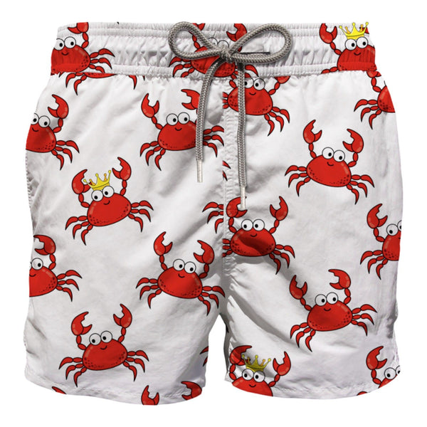 Pantaloncini e calzoncini Bambino Mc2 Saint Barth - Jean Printed Boy Swim Short - Multicolore