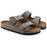 Sandali Unisex Birkenstock - Arizona stone, Birkibuc Calz.S - Grigio