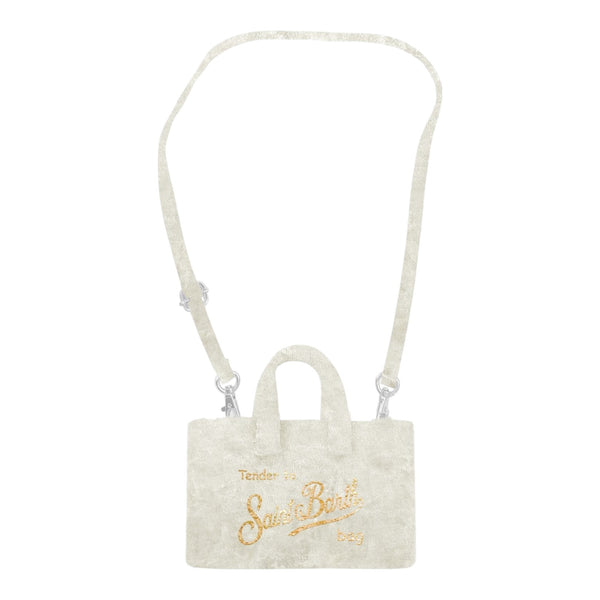 Pochette e Clutch Donna Mc2 Saint Barth - Phone Bag Velvet - Bianco