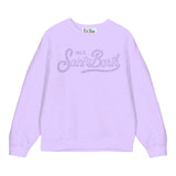 Felpe senza cappuccio Ragazza Mc2 Saint Barth - Briony W	Roundneck Sweatshirt - Lilla