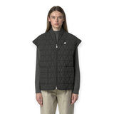 Gilet Donna K-Way - Saloire Diamond Quilted Warm - Grigio