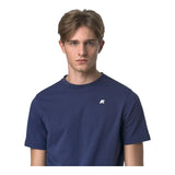 T-shirt Uomo K-Way - Odom Jersey - Blu elettrico
