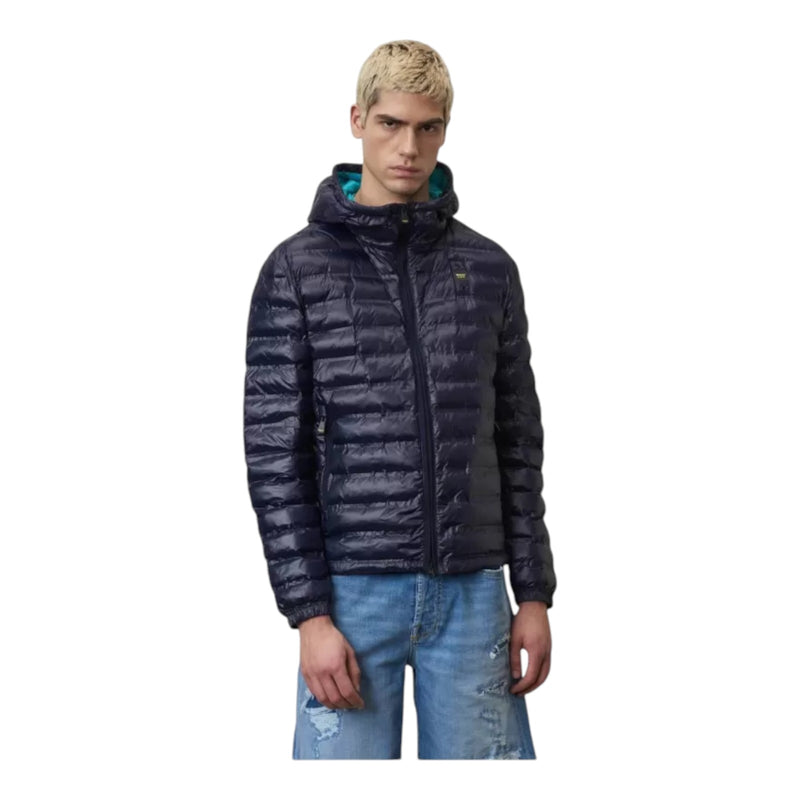 Giubbini Uomo Blauer - Giubbini Corti Imbottito Ovatta - Blu